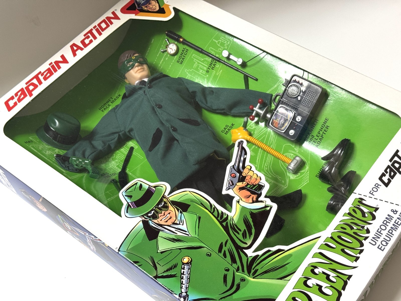 1点モノ】キャプテンアクション カトー＆グリーン・ホーネット（白箱