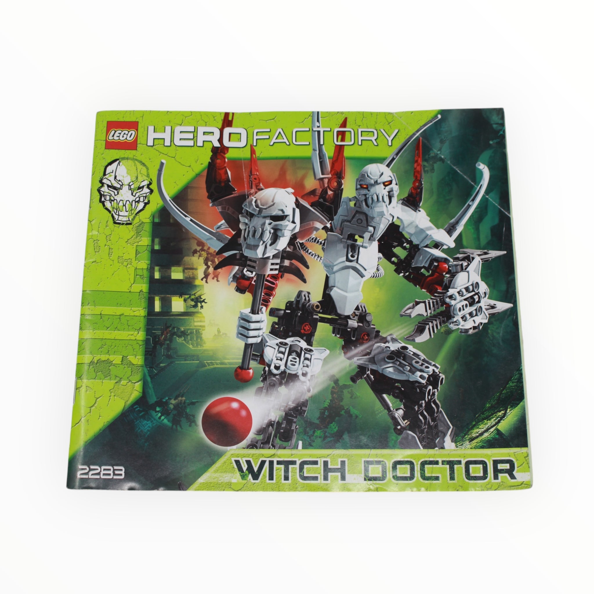 Used Set 2283 Hero Factory Witch Doctor