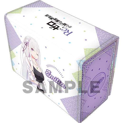 合皮製デッキケースW Re:ゼロから始める異世界生活 | TCG / サプライ