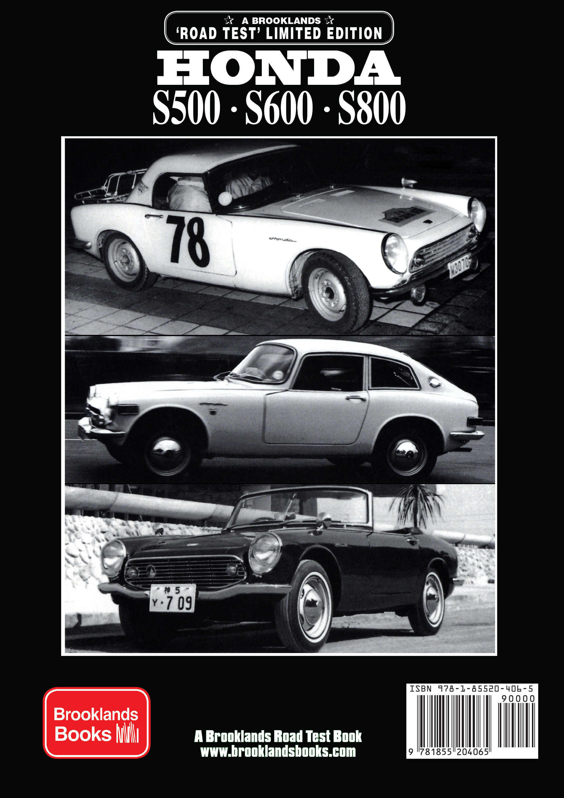 Honda S500 S600 S800 Limited Edition – Brooklandsbooks