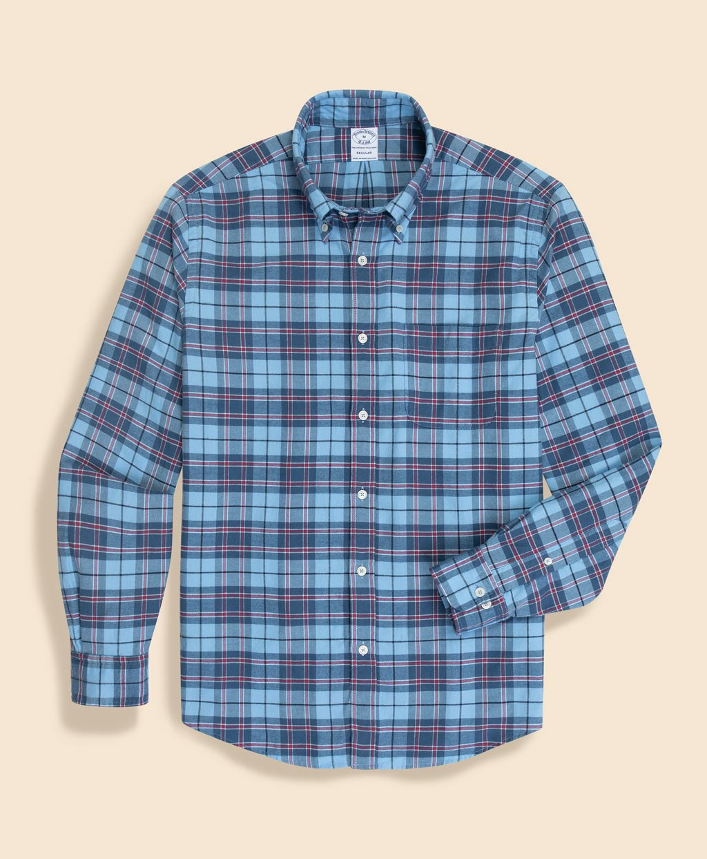 フランネル タータンチェック スポーツシャツ Regular Fit | Brooks