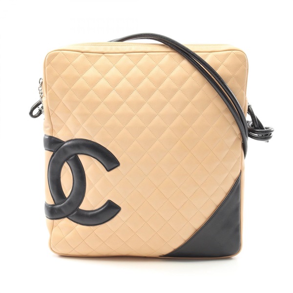 シャネル(CHANEL)シャネル カンボンライン ラージポシェット