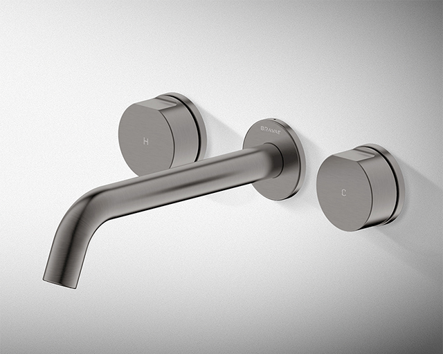 壁付2ハンドル混合水栓 P8512648CP/P8512648BTC