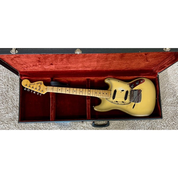 1978 Vintage Fender Mustang Electric guitar in Antigua Finish with
