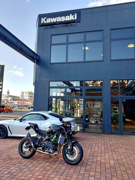 カワサキZX-25R SE（2023） おんもで記念撮影他