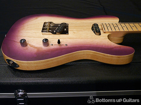 SAITO GUITARS S-622TLC Ash/Maple - Hydrangea - 齋藤楽器工房 製品