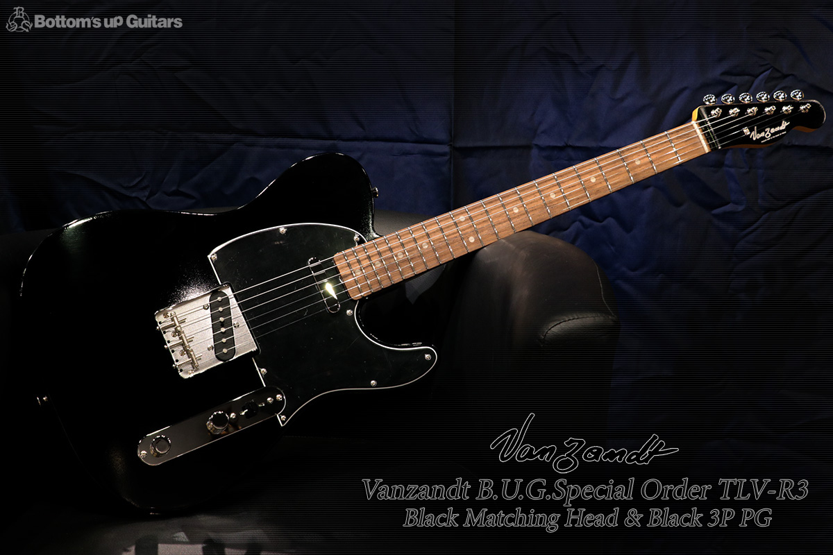 Vanzandt TLV-R3 Black Matching Head & Black 3P PG 《当店
