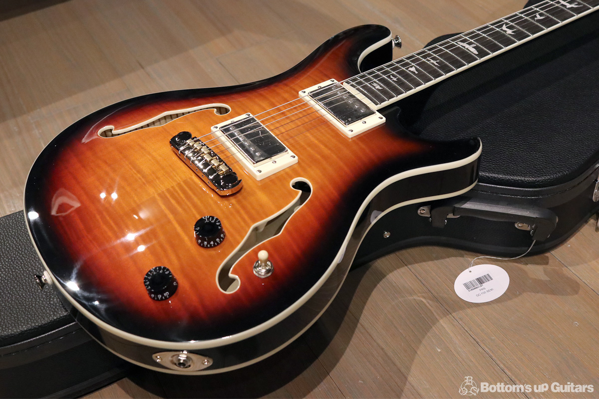Paul Reed Smith SE Hollowbody II - Tri-Color Sunburst - @ Bottom's