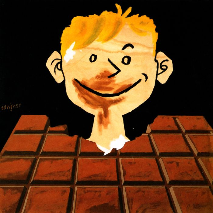レイモン・サヴィニャック展 チョコっと笑顔を届ける、魔法のポスター