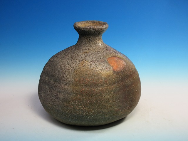 備前窯変徳利｜作家名：中村 六郎｜文錦堂 | 文錦堂