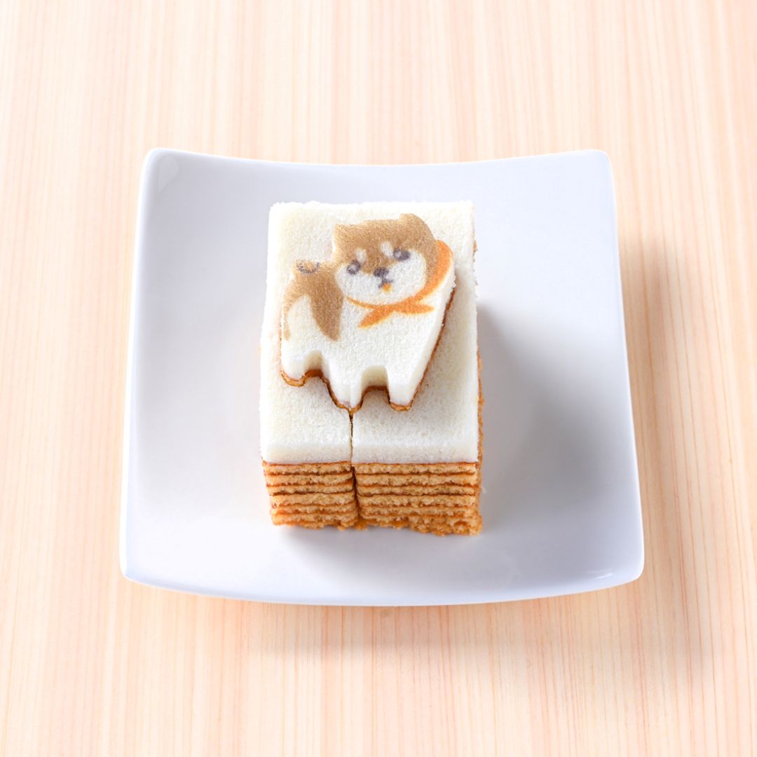 萬久の型ぬきバウム まめしば・黄な粉｜【公式】まめや金澤萬久