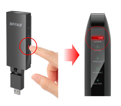WI-UG-AC866/N : Wi-Fiアダプター | バッファロー