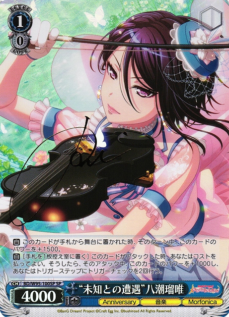 WS】“未知との遭遇”八潮瑠唯(サイン)【SP】BD/W95-100SPヴァイス