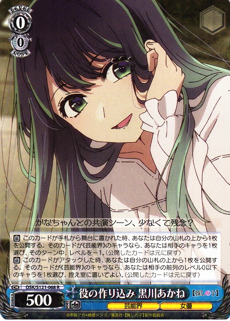 WS】役の作り込み 黒川あかね【R】OSK/S121-068 - C-labo OnlineShop