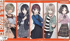 プレイマット】『ガールズバンドクライ』キャラクターラバーマット
