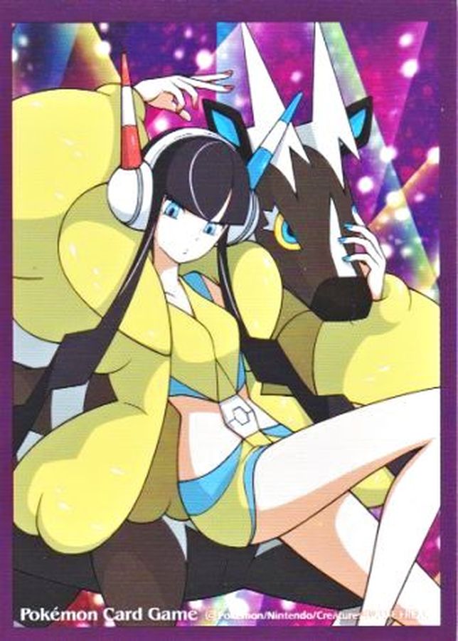 ポケカサプライ】[スリーブ]デッキシールド『カミツレver.2』【62枚