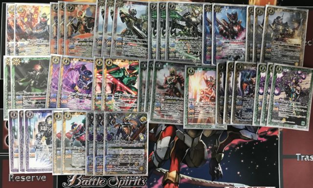 バトスピ】鎧武新作決定記念デッキ紹介(仮面ライダー鎧武/デッキレシピ