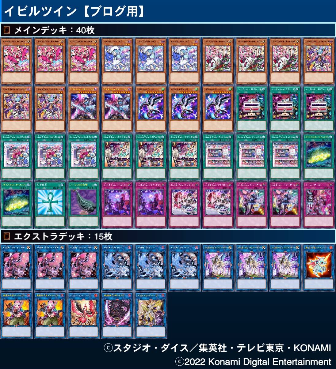 遊戯王OCG】『SELECTION 5』お手軽デッキレシピ紹介！～『イビルツイン