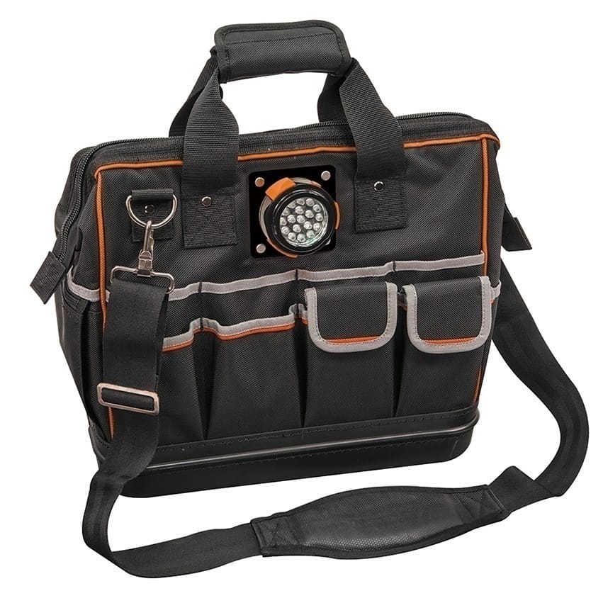 Klein Tools Tradesman Pro Organizer Lighted Tool Bag - GME Supply