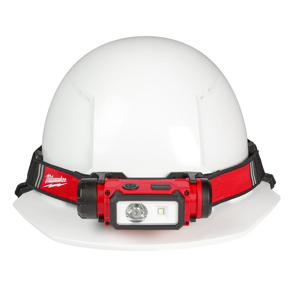 Milwaukee RedLithium USB Hard Hat Headlamp - GME Supply