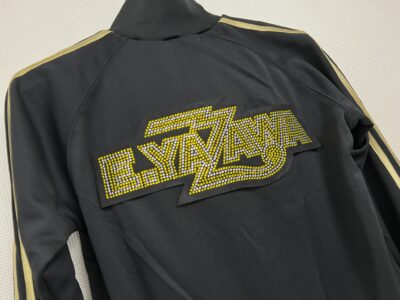 E.YAZAWA Yazawa 矢沢永吉 ラインストーン加工 ジャージ上下 | バイク