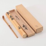 裏千家15代家元 鵬雲斎 自作茶杓 共箱 花押 下削 黒田正玄 茶道具