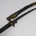 時代武具 陣笠 黒漆塗 内朱 ｜骨董品買取・和楽器買取 五宝堂