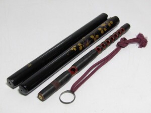 琴古流 在銘 尺八 竹清 | 骨董品買取・和楽器買取 五宝堂