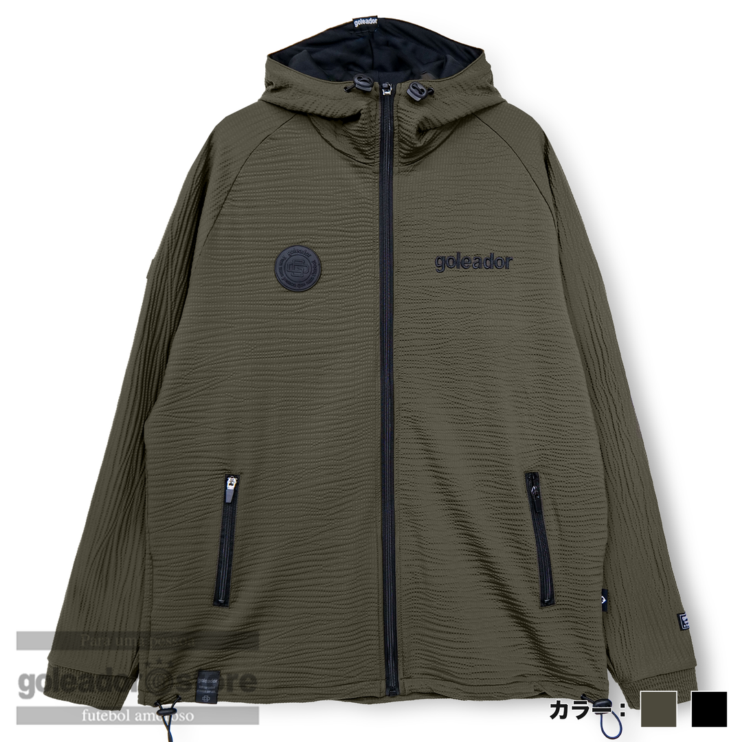 ゴレアドール公式】goleador Waveナイロンストレッチ フードZIP