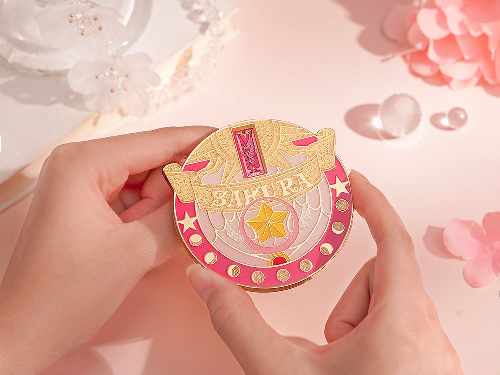 カードキャプターさくら25周年 メタルバッジ 星の鍵｜グッドスマイル