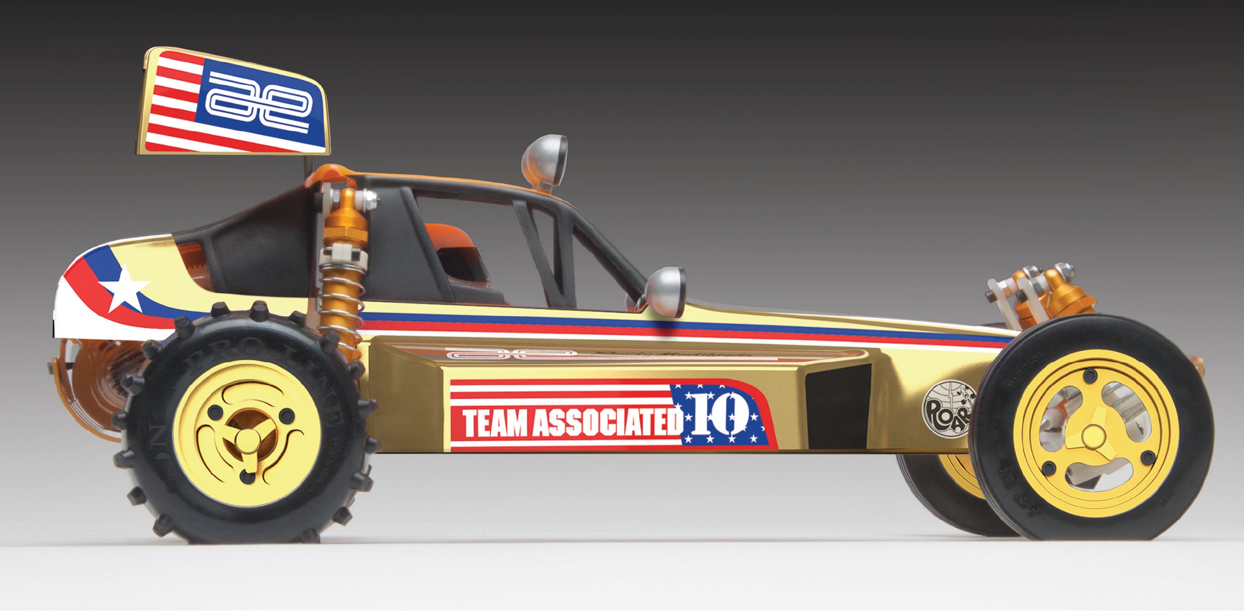 Team Associated RC10 2025 Metallic Gold Special Edition Kit, ASC