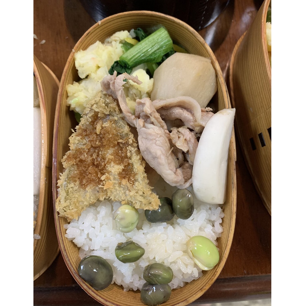 GAIAネット大館工芸社 曲げわっぱのお弁当箱 小判弁当 （大）(大750ml