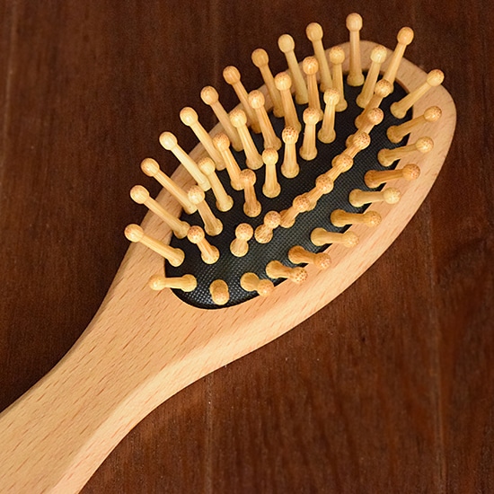 GAIAネットサンエア 竹ピンブラシナイス 46（小）: ヘアケア