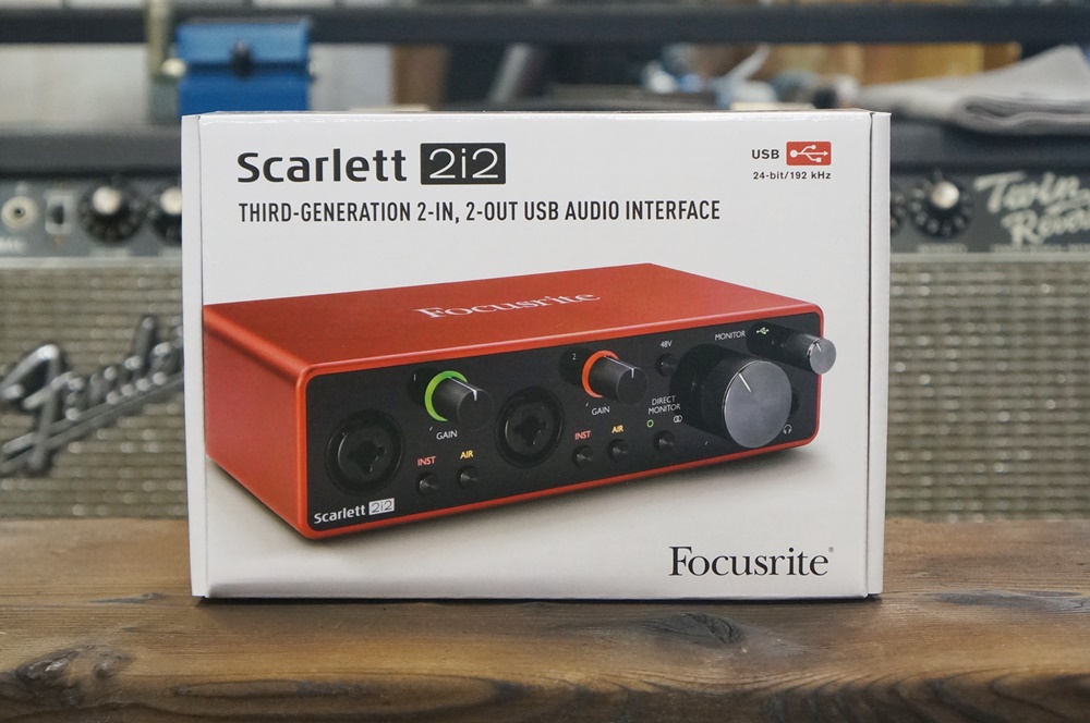 Focusrite Scarlett 2i2 3rd Gen / 楽器屋BOW オンラインストア