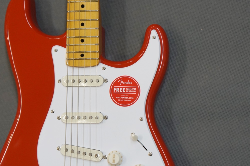 Squier Classic Vibe '50s Stratocaster Maple Fingerboard FRD 【お