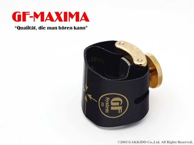 GF-MAXIMA サックス用リガチャー Gold Line - 楽器堂管楽器専門ショップ