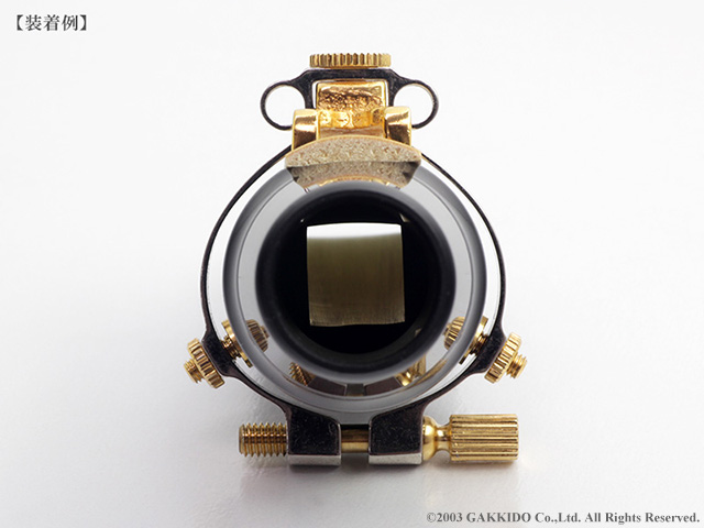 JLV サックス用リガチャー 金メッキ仕上げ - 楽器堂管楽器専門ショップ