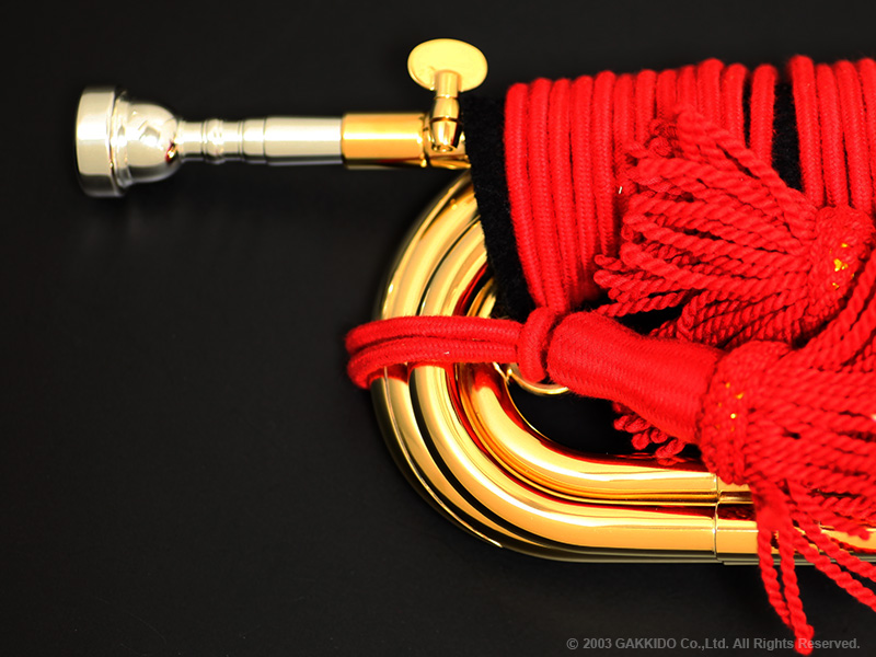 YAMATO 信号ラッパ E3003-GP 楽器堂オリジナル・特注金メッキ仕上げ