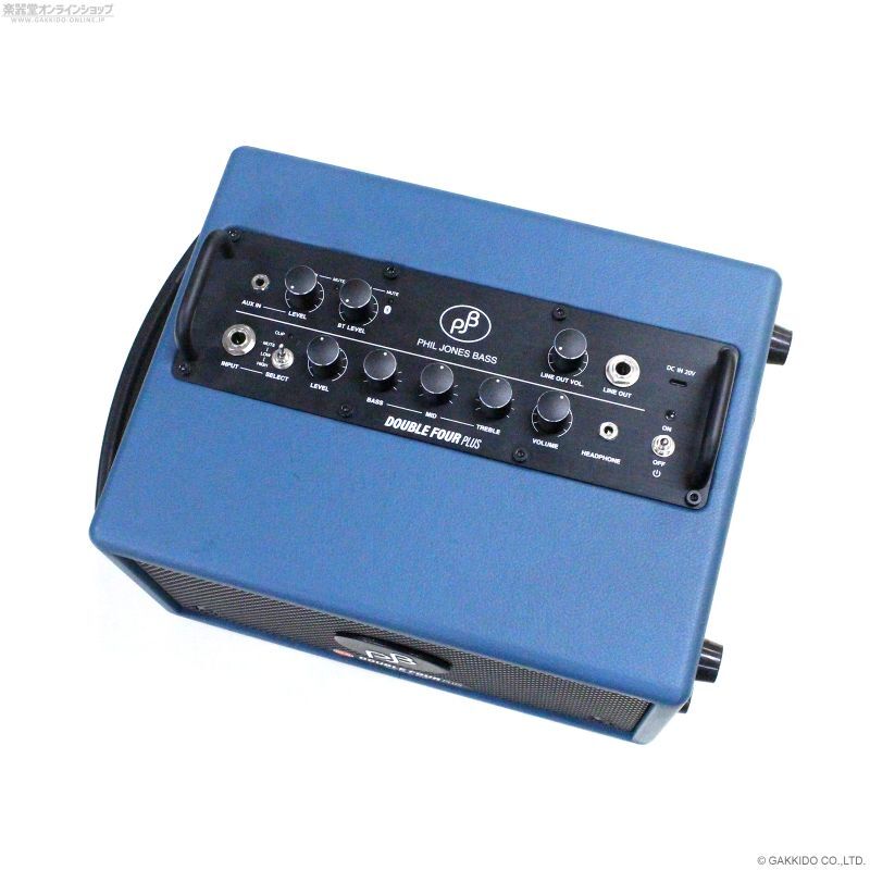Phil Jones Double Four Plus ベースアンプ [Peacock Blue] 限定カラー