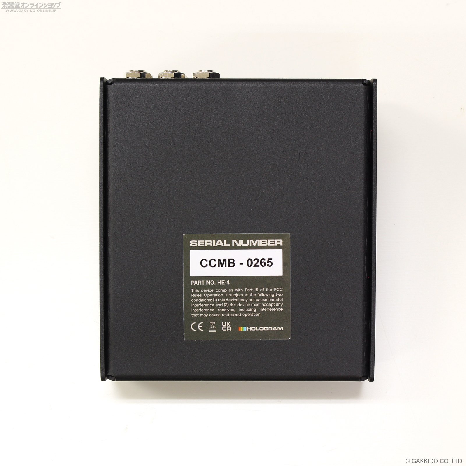 Hologram Electronics Chroma Console [Black Colorway] 直輸入品