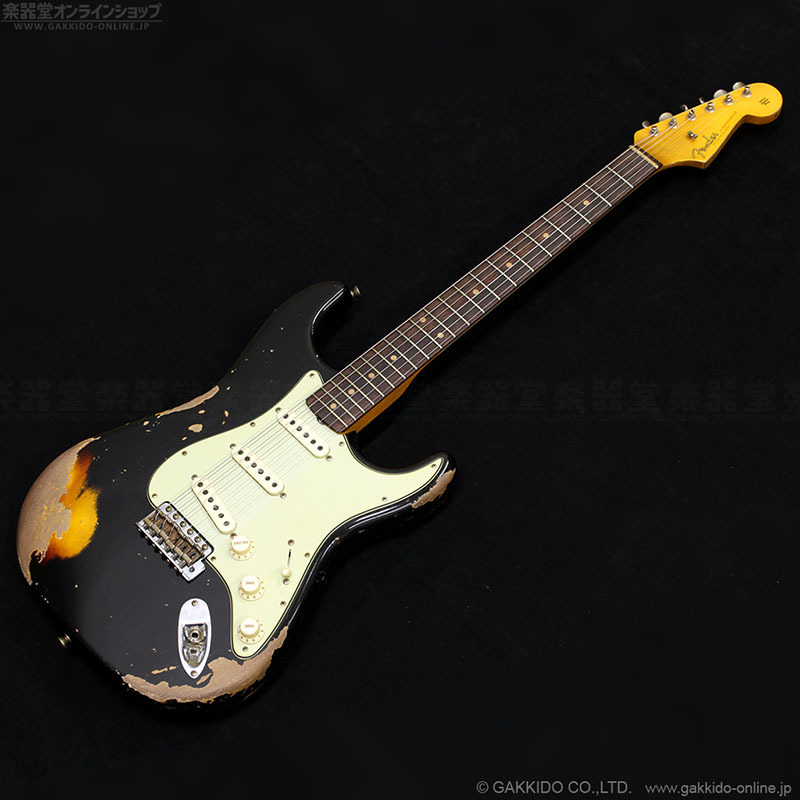 Fender Custom Shop 1960 Stratocaster Heavy Relic [Aged Black over