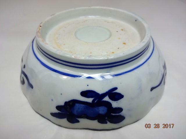 古道具・伊万里焼・金襴手・瑠璃釉金襴手麒麟鉢 茶道具・古道具・古