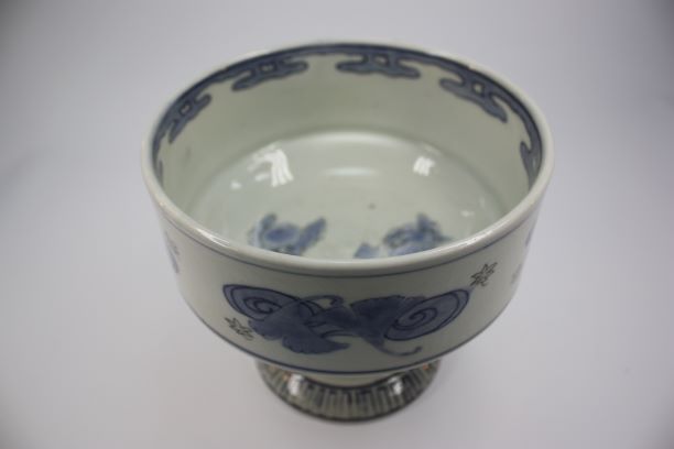 古美術・古伊万里・染付・盃洗・古伊万里染付盃洗・江戸時代 茶道具