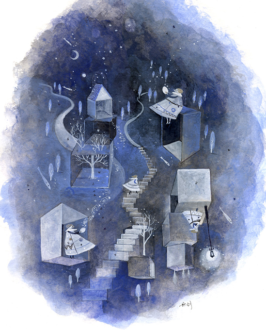 たなか鮎子 Upside Down - Maya Store Maya Store