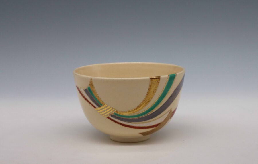 仁清写熨斗茶碗 ： 茶碗 | ギャラリー森田