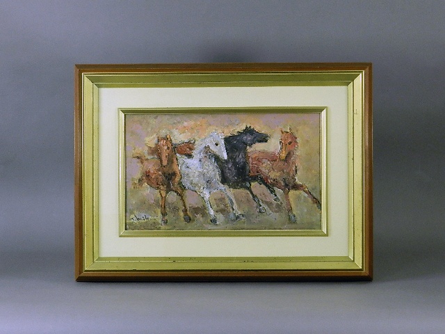 さいたま市 北区で「三上隆彦」の絵画（油絵）を買い受けさせて頂き