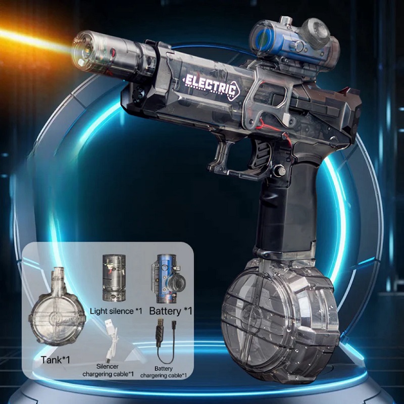 アイスバーストライトアップブラスター電動自動水鉄砲