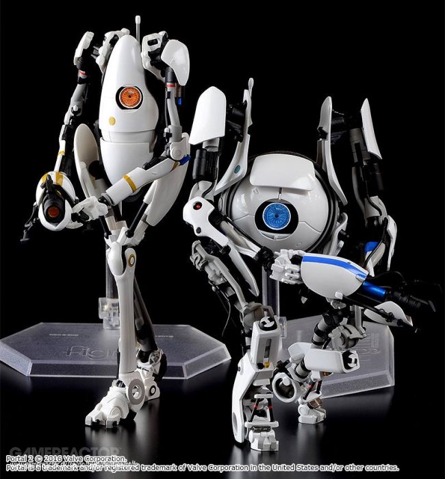 Figma announce detailed Portal 2 toys