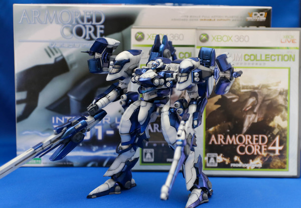 後編】『アーマード・コア4』1/72「インテリオル Y01-TELLUS テルス