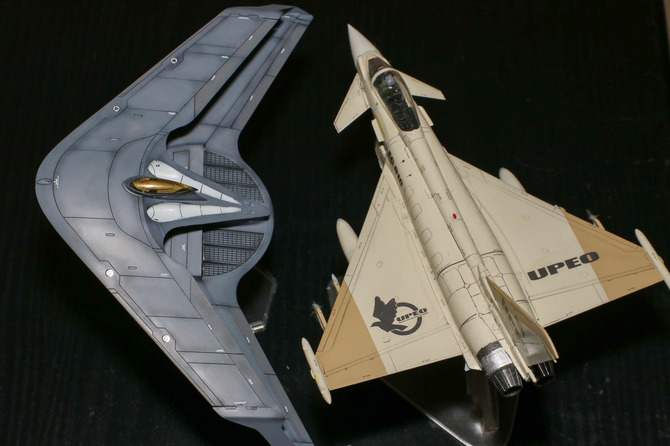 エースコンバット』コトブキヤ1/144「X-49 ナイトレーベン」プラモデル